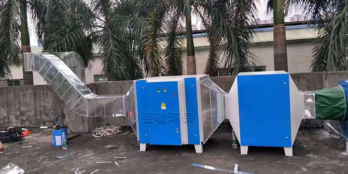 紫外光UV光解除臭設備定制安裝