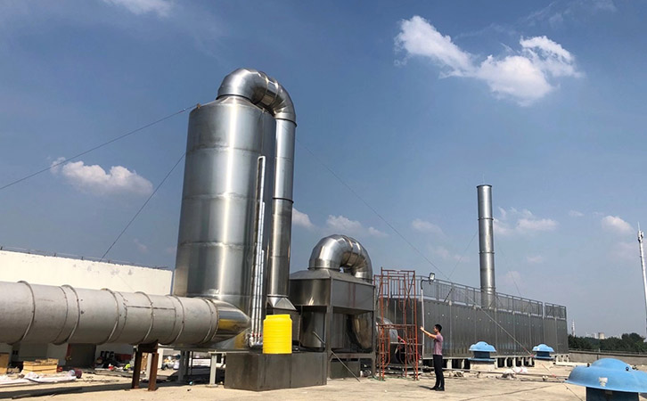 飼料廠廢氣臭味處理工程案例