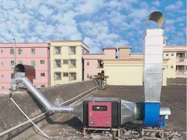 塑料顆粒廢氣處理環保設備