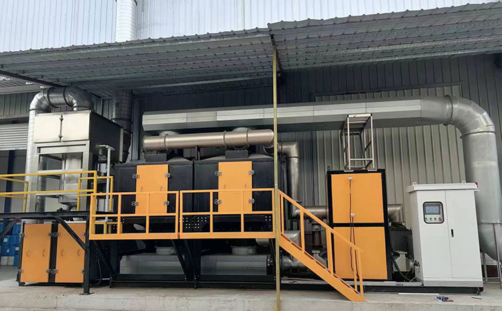 CO催化燃燒廢氣處理設備處理工業廢氣無色無味排放