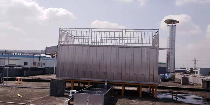 生物滴濾法處理廢氣設(shè)備定制生產(chǎn)安裝，惡臭廢氣處理效率高，運行成本低！