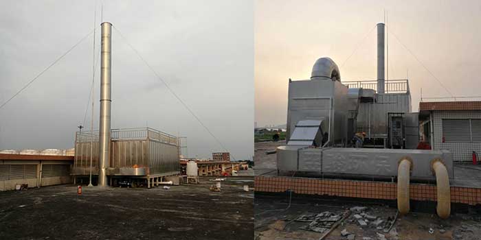 塑膠噴漆廢氣處理設備定制安裝